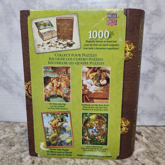 Jack and The Beanstalk by Scott Gustufson 1000 Piece Puzzle 2011 New Sealed - Picture 2 of 4